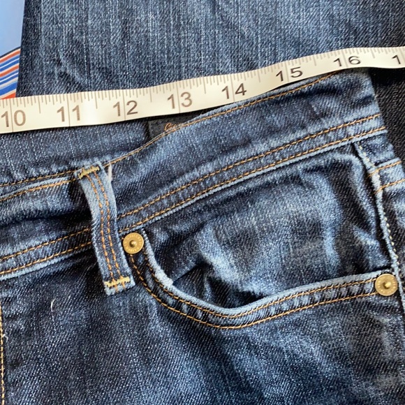 CITIZENS OF HUMANITY Ava Low Rise Strt Leg Jeans Orig Sz 31, altered smaller - Picture 14 of 15